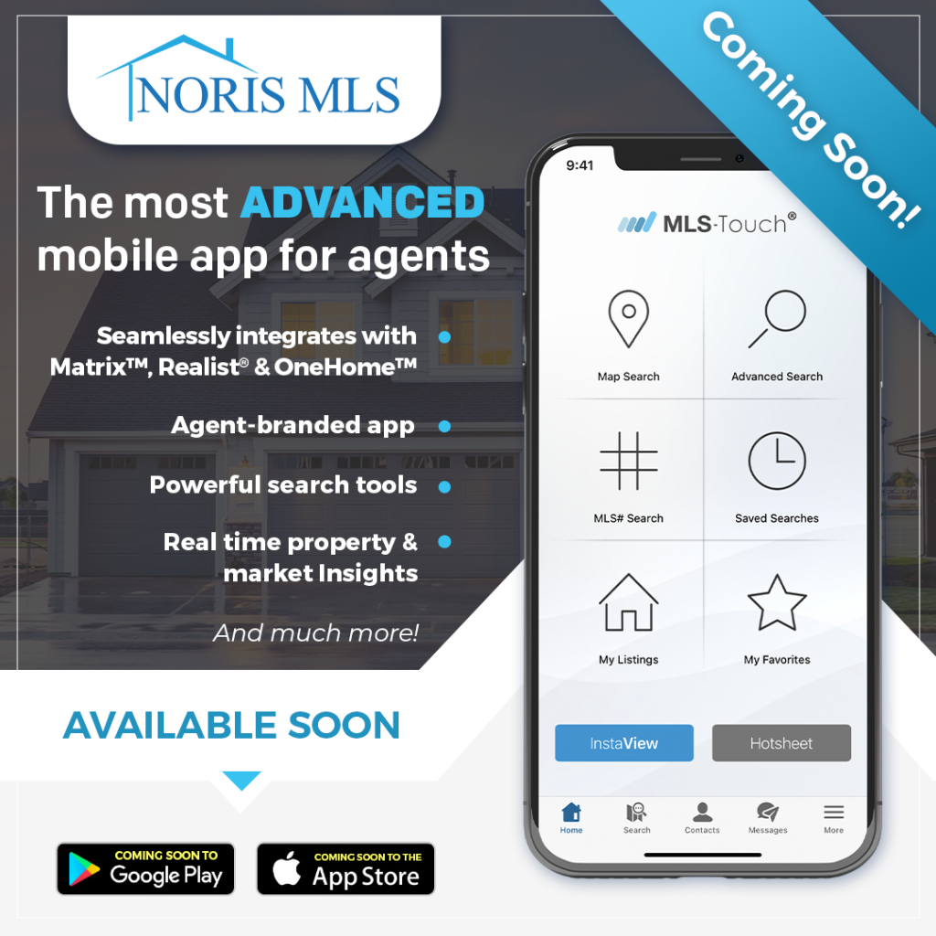 New MLS touch app coming soon. Learn more.