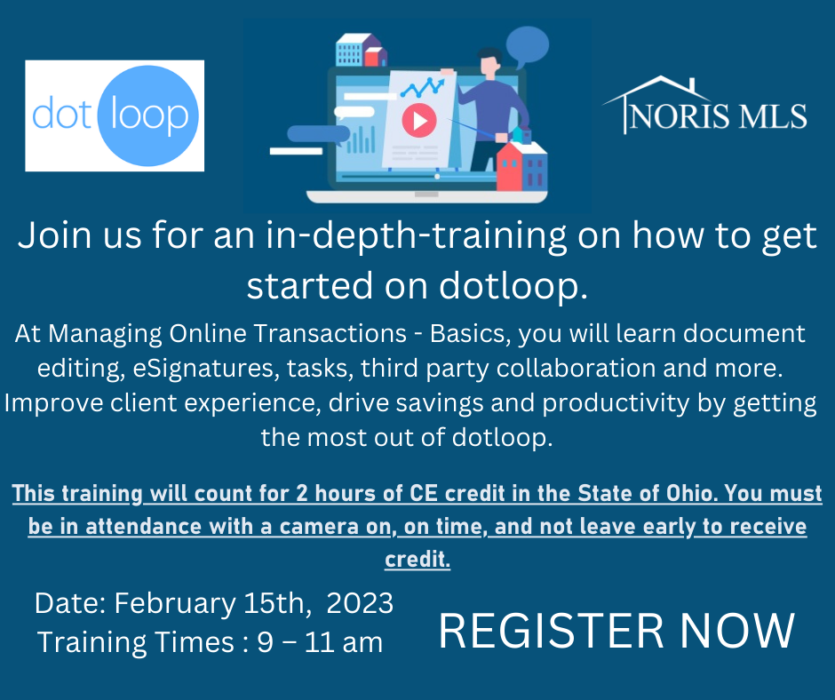 Join Us For an In- Depth Training on how to Become an expert looper Training will count for 2 hours of CE credit in the state of ohio February 15th 2023 9- 11 A.M.