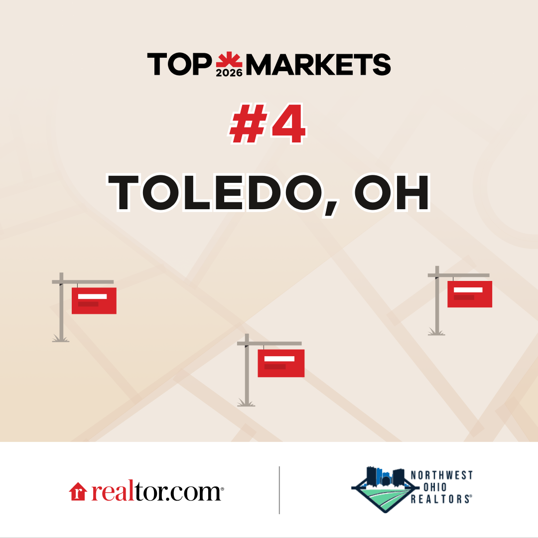 featured Image for: Toledo Ranked 4th on the Realtor.com® 2026 Forecast of the Top Housing Markets 
