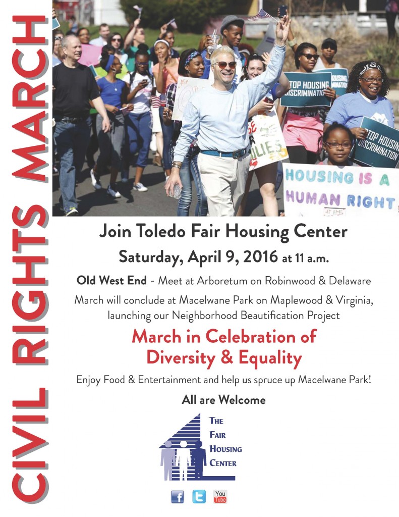Civil Rights March Flyer