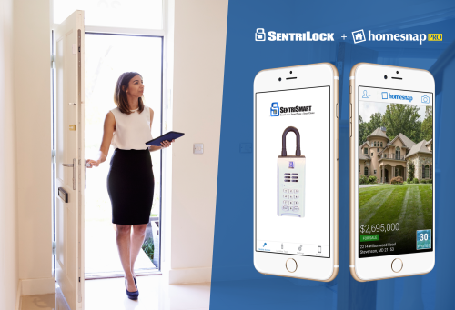 Homesnap App + Sentrilock for Realtor Safety