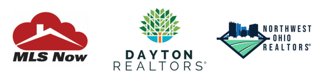 MLS Now, Dayton Realtors, and NWO Realtors Logos