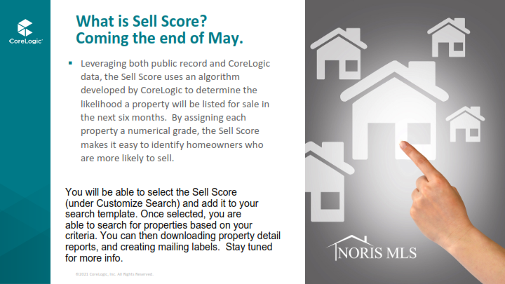 Learn more about CoreLogic Sell Score