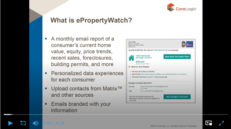 watch the Video: eProperty Watch Explained