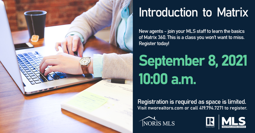 Register for the Introduction to Matrix Course taking place September 8, 2021 10:am