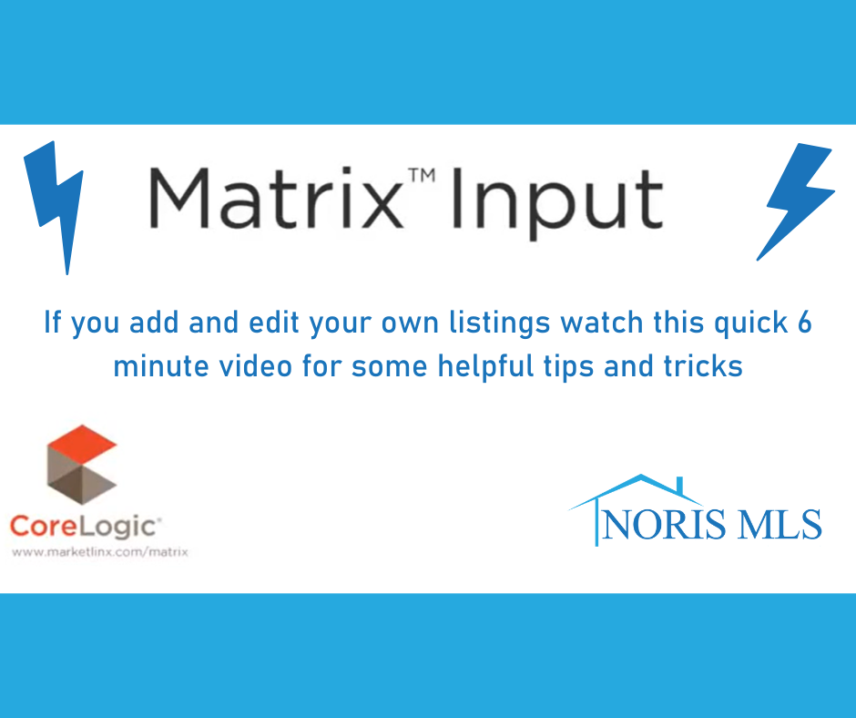 Watch the Matrix Input video for tricks and tips