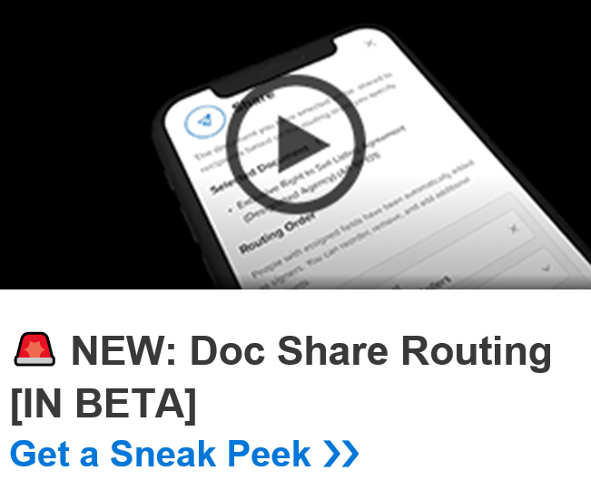Watch the Video: New Doc Sharing Routing in Beta