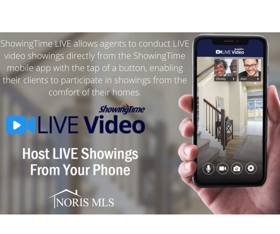Watch the Video to learn how to host Live Showings remotely