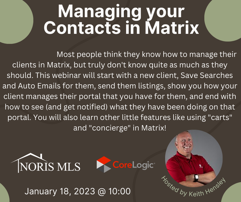 Register for Managing contracts with Matrix 1/18/2023 at 10am