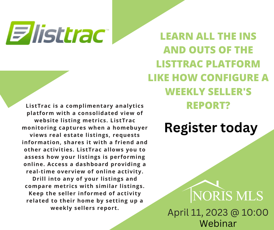 Learn All the ins and Outs of The LISTTRAC platform. April 11,2023 at 10 AM
