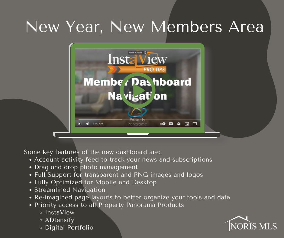 New Year New Members area 
Watch the Tour Video Now