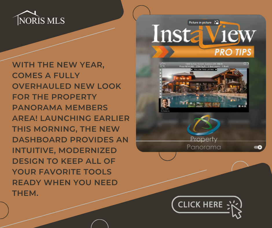 InstaView Pro Tips 
With the New year, comes a fully overhauled new look for the proprietary panorama members area. Launching Earlier this morning, the new dashboard provides an intuitive, modernized design to keep all of your favorite tools ready when you need them.

CLICK HERE